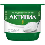 Йогурт Активиа Натуральный 130гр