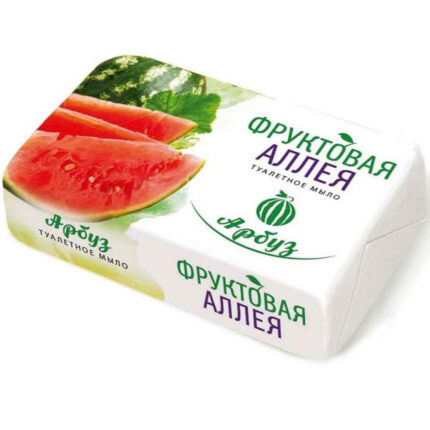Мыло туалетное Фруктовая аллея арбуз 90г
