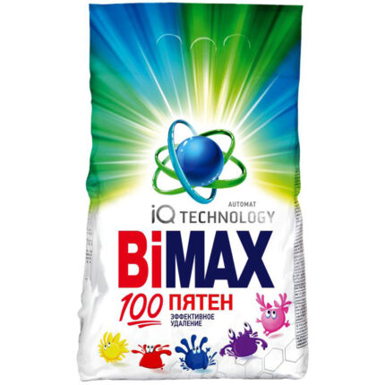 Стиральный порошок BiMax 100 Пятен Автомат 6кг мягкая упаковка
