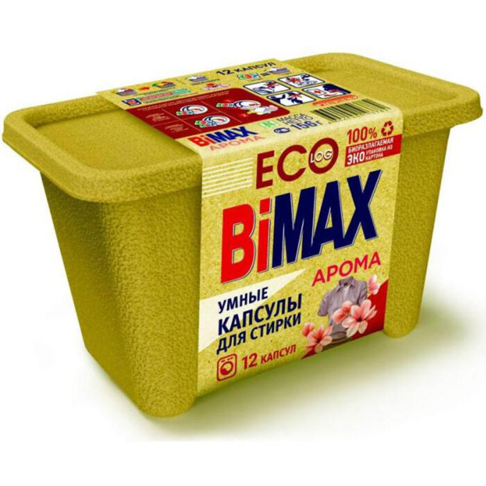 Капсулы для стирки BiMax Арома (картон) НК 12шт — изображение 3