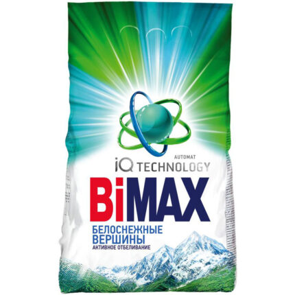 Стиральный порошок BiMax Белоснежные вершины Автомат 3кг мягкая упаковка