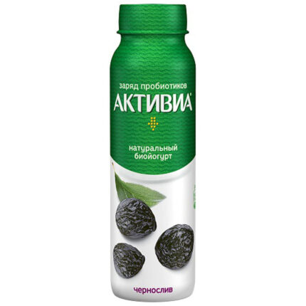 Йогурт питьевой Активиа Чернослив 270гр