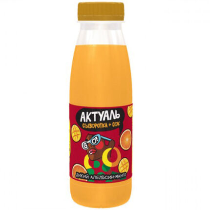 Напиток сывороточный Актуаль Апельсин-манго 310гр