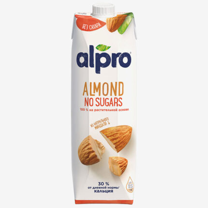 Альпро напиток Миндальный без сахара 1л