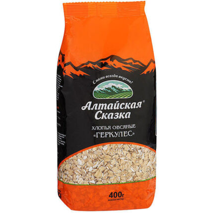 Хлопья Овсяные Алтайская сказка Геркулес 400гр