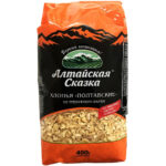 Хлопья Алтайская сказка Полтавские Пшеничные 400гр