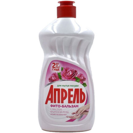 Моющее средство Апрель Фито-бальзам с маслом крымской розы 1000мл