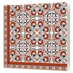 Салфетки трехслойные Арабеска 33*33 20шт