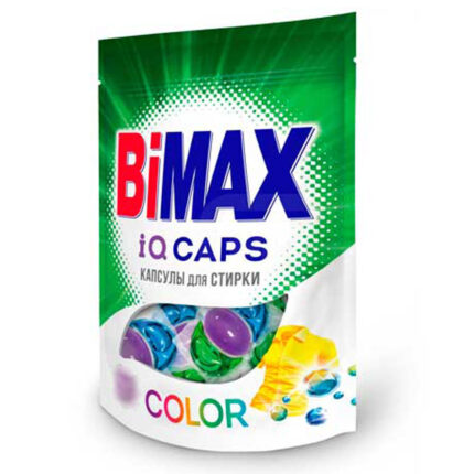 Капсулы для стирки BiMax Color дой-пак 35шт