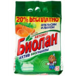 Стиральный порошок Биолан Апельсин и Лимон Автомат 20кг