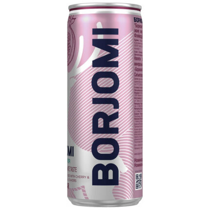 Минеральная вода Боржоми с экстрактами вишни и граната 0,33л