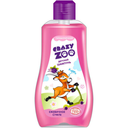 Шампунь Сrazy Zoo ежевичное суфле 280гр