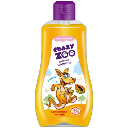 Шампунь Сrazy Zoo солнечная папайя 280гр