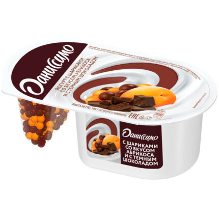 Даниссимо Фантазия хр шар Абрикос-шоколад 105гр