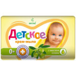 Мыло туалетное Детское с маслом оливы 90гр