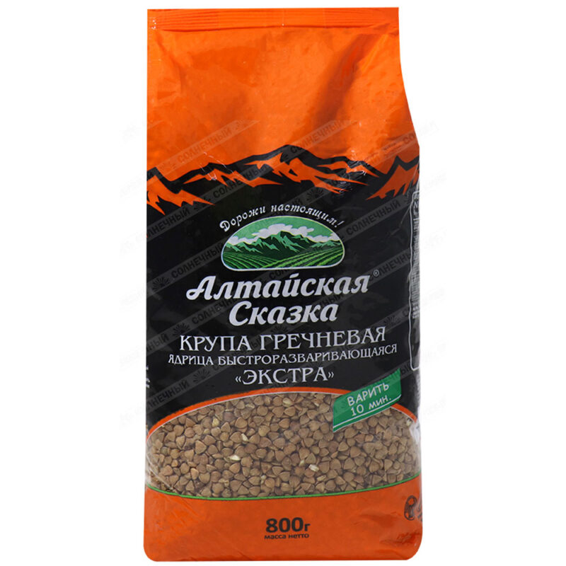 Гречневая крупа Алтайская сказка ядрица Экстра быстроразваривающаяся 1 ...
