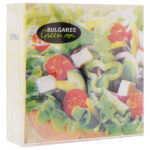 Салфетки трехслойные Греческий салат 33*33 20шт