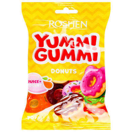 Желейные конфеты Yummi Gummi Donuts 70гр