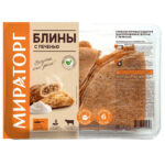 Блины Мираторг с печенью ЗАМ ЛОТОК 0,36кг