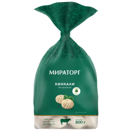 Хинкали Мираторг по-грузински с/м ПАКЕТ 800гр