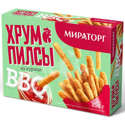 Хрумпилсы Мираторг из курицы Барбекю (BBQ) 250гр