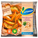 Картофельные дольки Vитамин с укропом 400гр