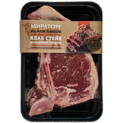 Стейк Клаб Мираторг Choice говяжий н/к зам.SKIN 500гр