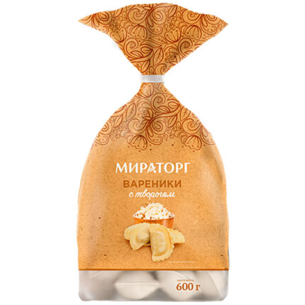 Вареники Мираторг с творогом 600гр