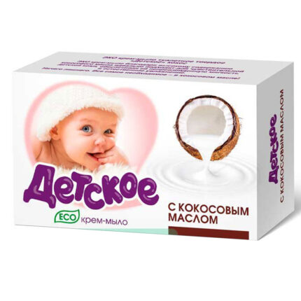 Крем-мыло Кокос Детское Эко 90гр