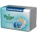 Мыло туалетное Весна морские минералы и соевое молочко 300гр