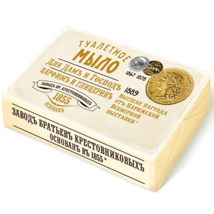 Мыло туалетное Для Дамъ и Господъ Парфюмъ и Глицеринъ 100гр