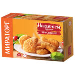 Наггетсы Мираторг куриные хрустящие 300гр