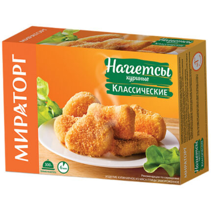 Наггетсы Мираторг куриные Классические 300гр