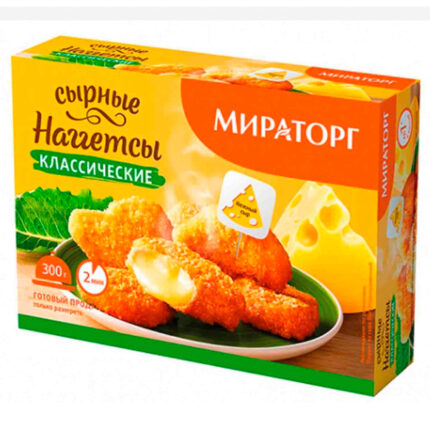 Наггетсы Мираторг сырные Классические 300гр