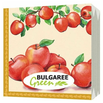 Салфетки трехслойные Наливные яблоки 33*33 20шт