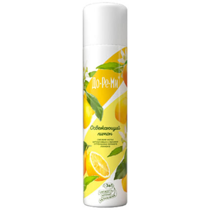 Освежитель До-Ре-Ми Аква плюс Лимон 350мл