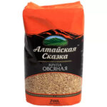 Овсяная крупа Алтайская сказка высший сорт 700гр