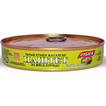 Паштет из мяса курицы Кублей 120гр