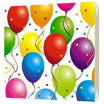 Салфетки трехслойные Праздник 33*33 20шт