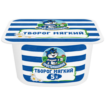 Творог Простоквашино мягкий 5% 130гр