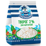 Творог Простоквашино рассыпчатый 2% 290гр