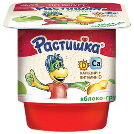 Йогурт Растишка Яблоко-Груша 100гр