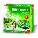 Рефтамид Комар спираль 10шт