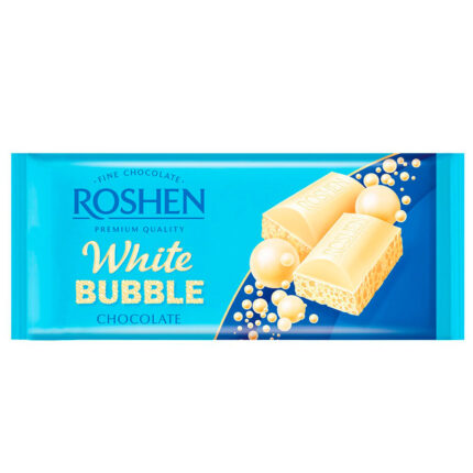 Шоколад Roshen белый пористый 80гр