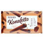 Вафельные трубочки Konafetto cocoa с нач крем-какао 140гр