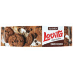 Сдобное печенье Roshen Lovita Classic Cookies с какао и кусочками глазури 150гр