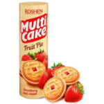 Печенье-сендвич Multicake с начинкой клубника-крем 180гр