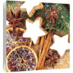 Салфетки трехслойные Рождество 33*33 20шт