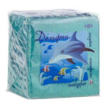 Салфетка Дельфин цветная