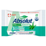Салфетки влажные Absolut Fito Guard алоэ 20шт